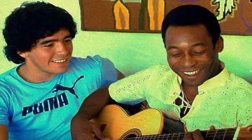 Un día en el cielo jugaremos juntos: el emotivo mensaje de Pelé cuando murió Maradona