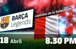 VIDEO: ¡Leyendas de Barcelona en Lima!