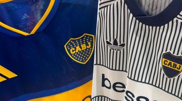 Ya se venden en el exterior: así son las dos nuevas camisetas de Boca