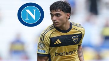 Zeballos llegó a un acuerdo con Napoli: por qué el club italiano todavía no le hizo una oferta a Boca