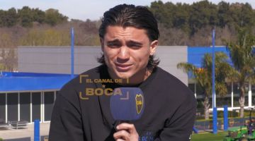 Zeballos se despidió entre lágrimas: Boca, su relación con Paredes y un consejo a Aranda